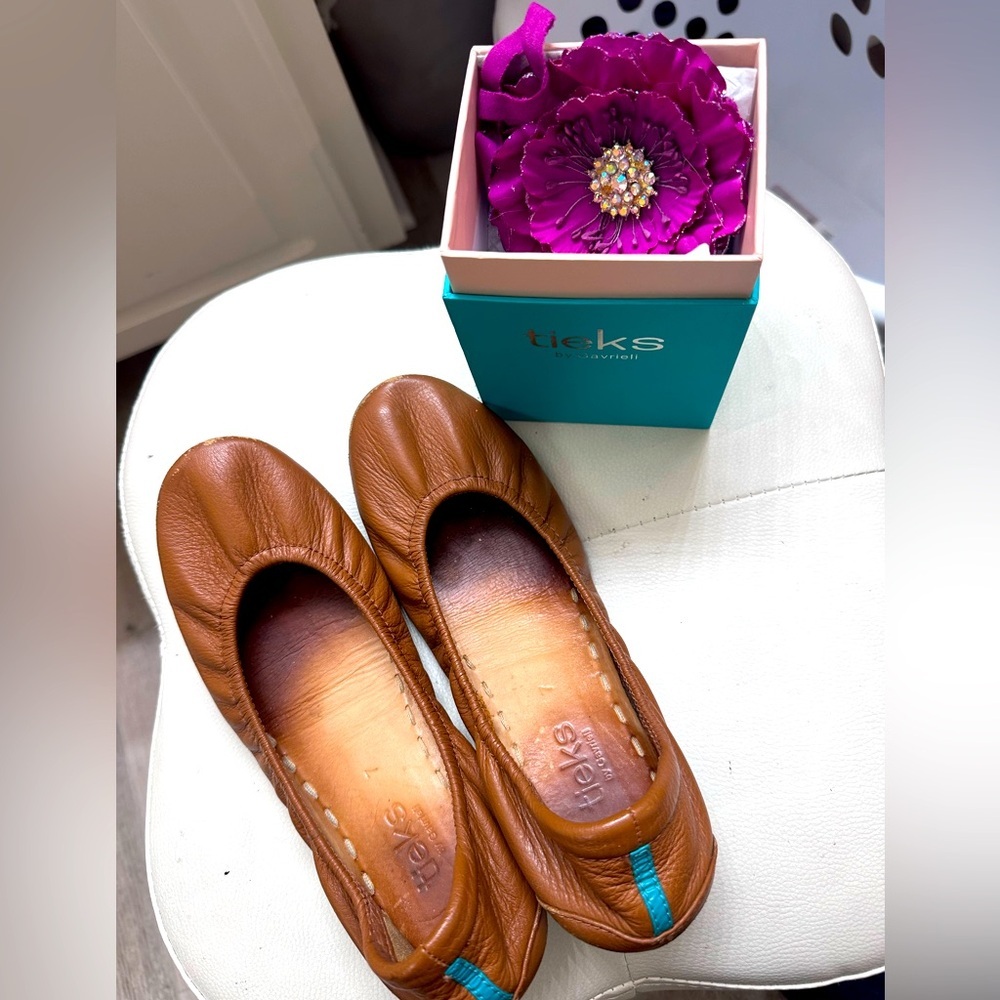 Tieks by Gavrieli ballet flats size 7 in Chestnut